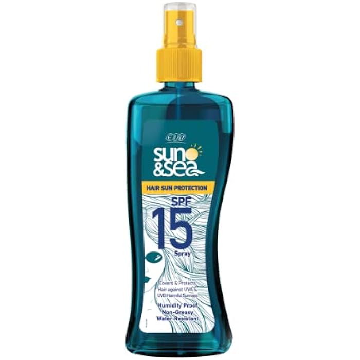 Eva Sun & Sea Hair Sun Protection Spray Liquid SPF +15 (200 Ml)